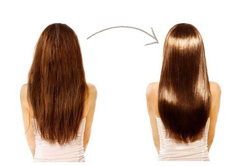 Фото волос до и после процедуры